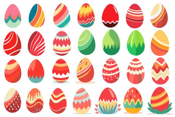 Spring Projects: Elevate Your Brand with Easter Eggs Clipart